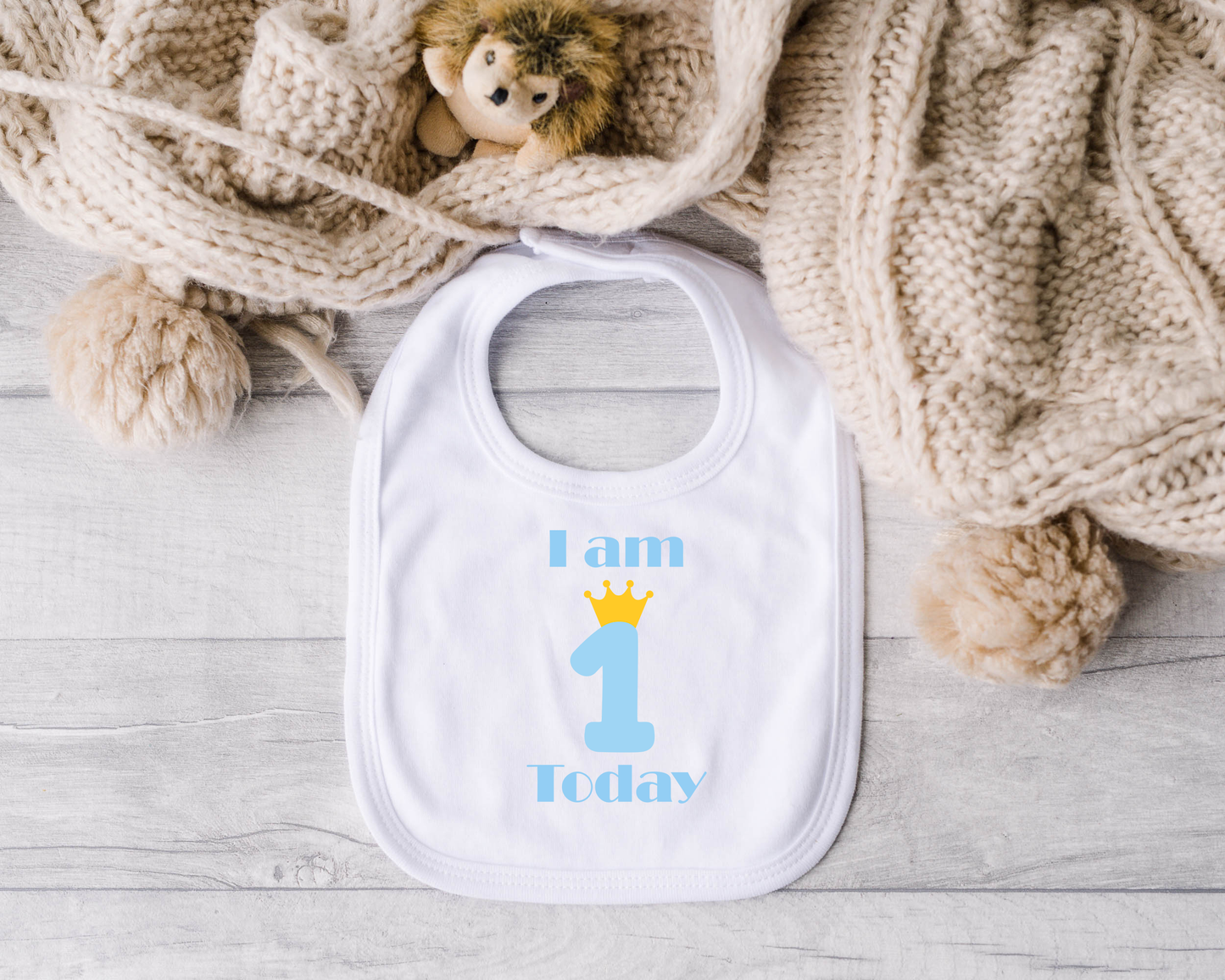 I am 1 Today Bib