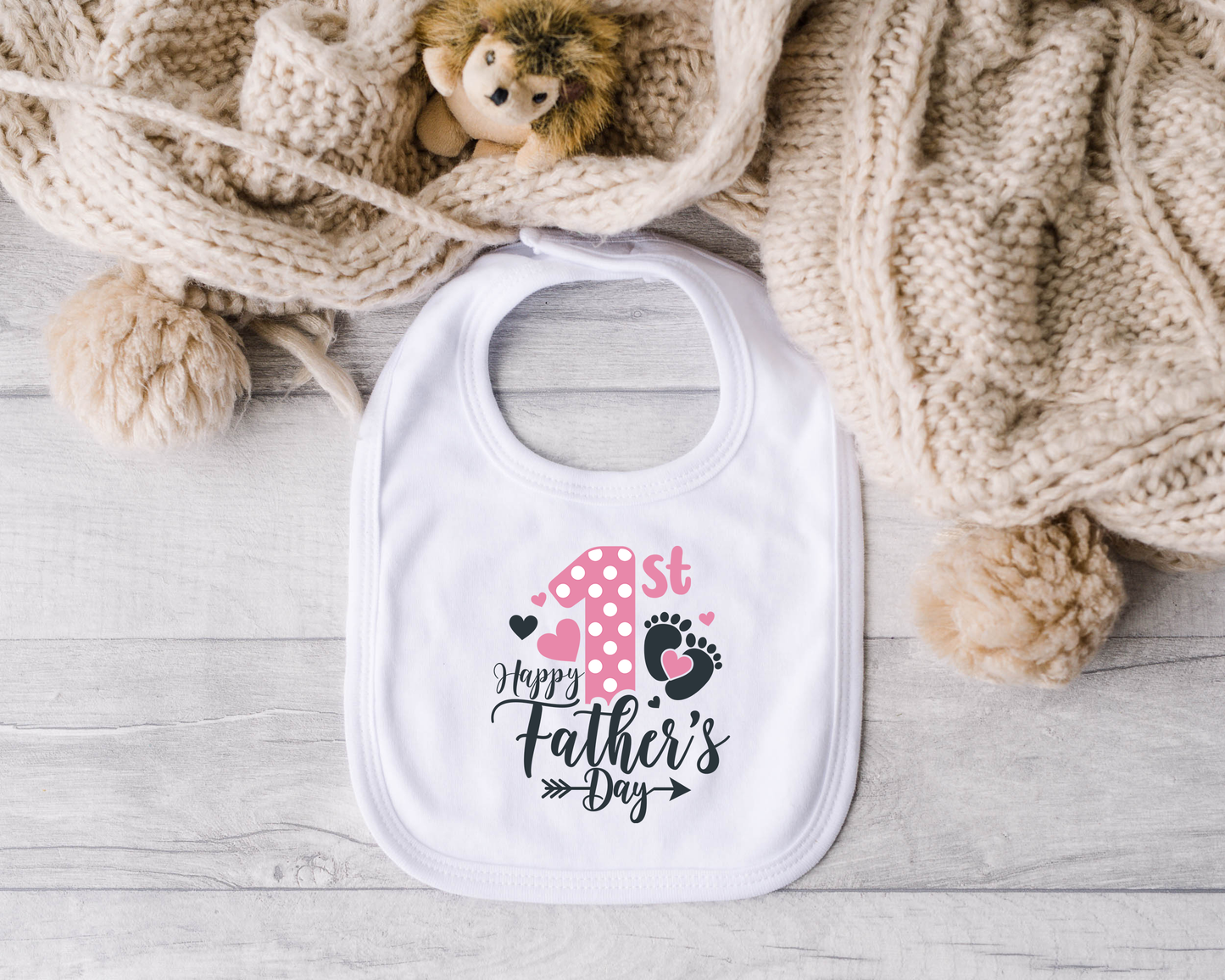 Fathers Day Bibs
