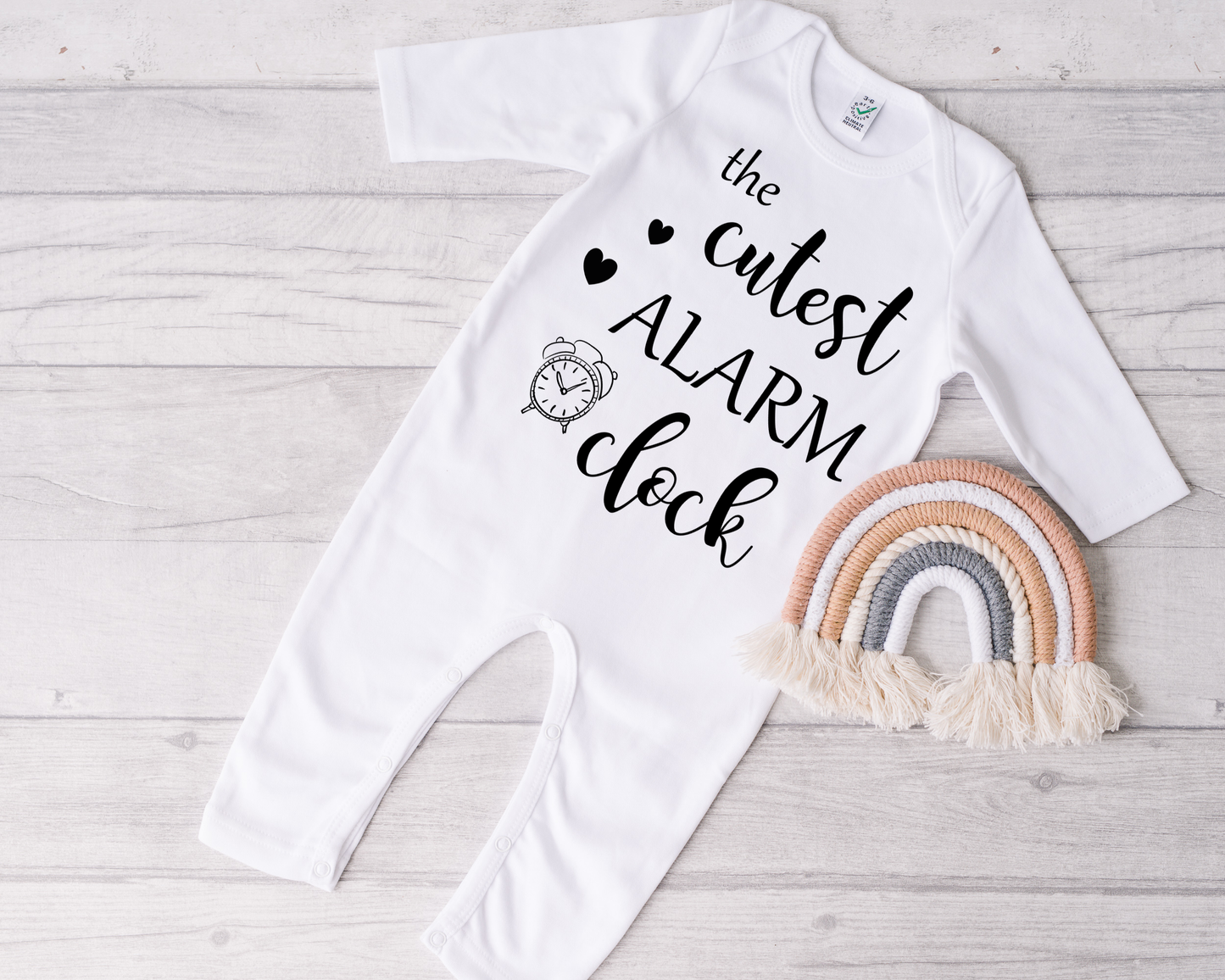 Cutest Alarm Clock Sleepsuit