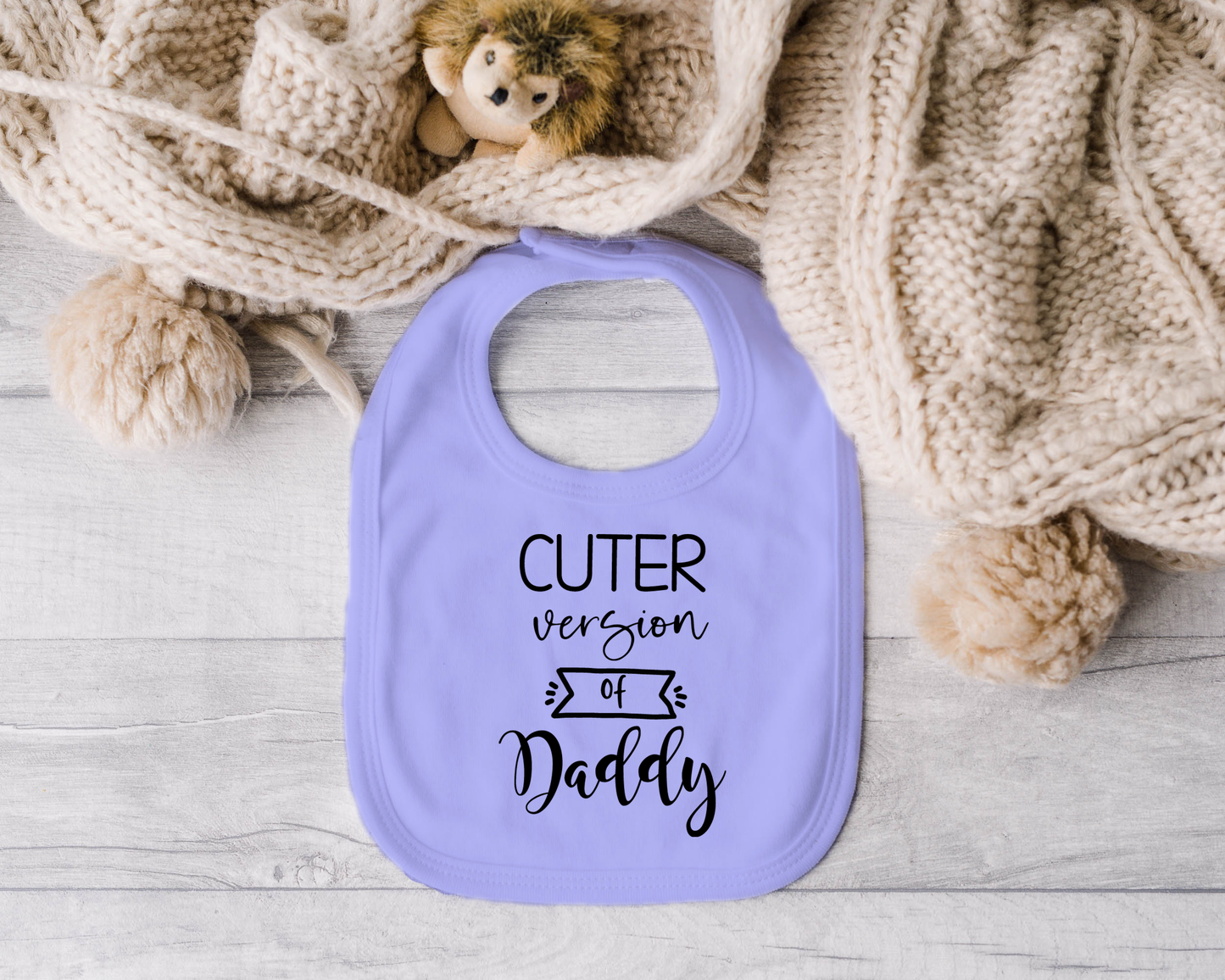 Cuter Version of Daddy Bib