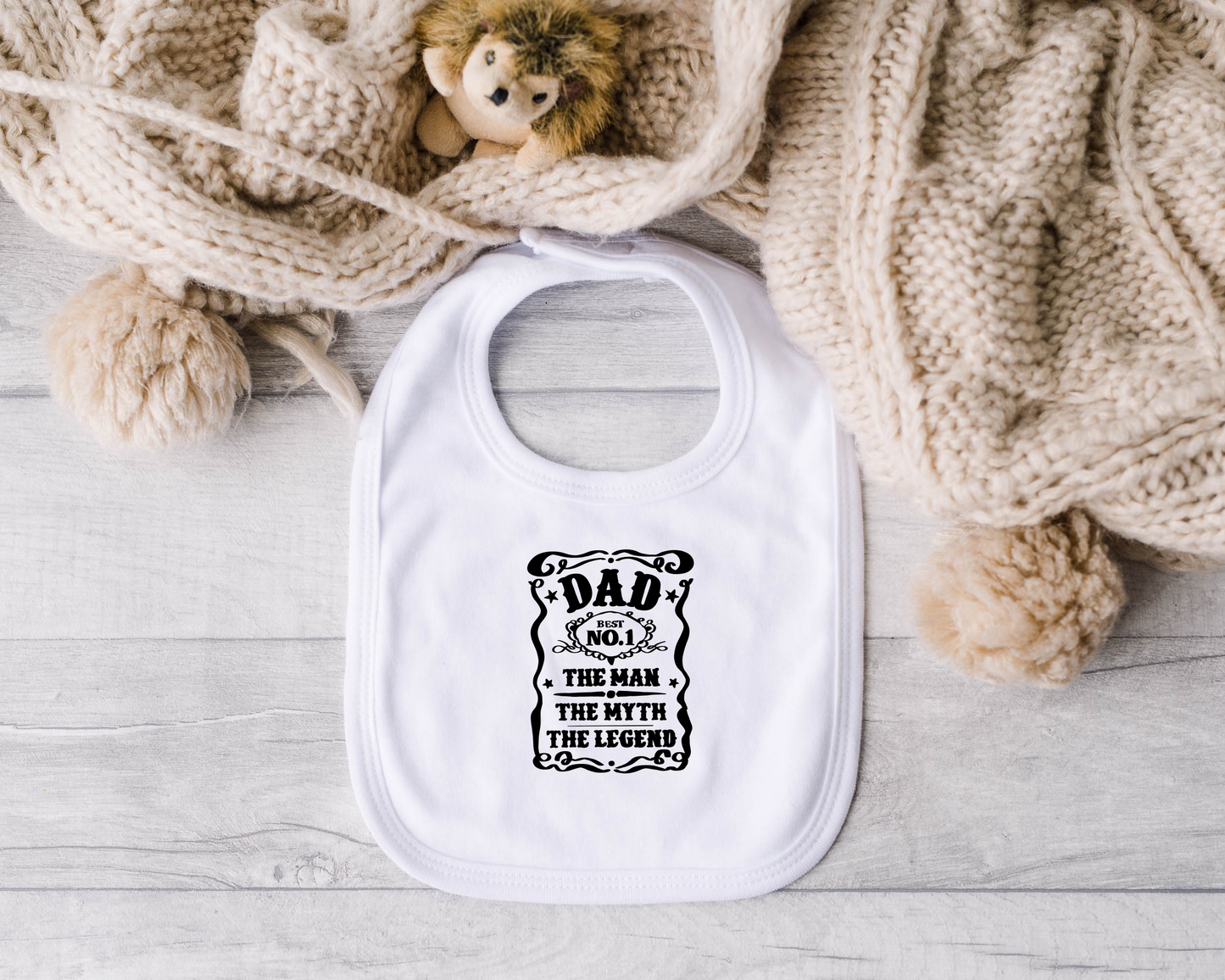 Fathers Day Bibs