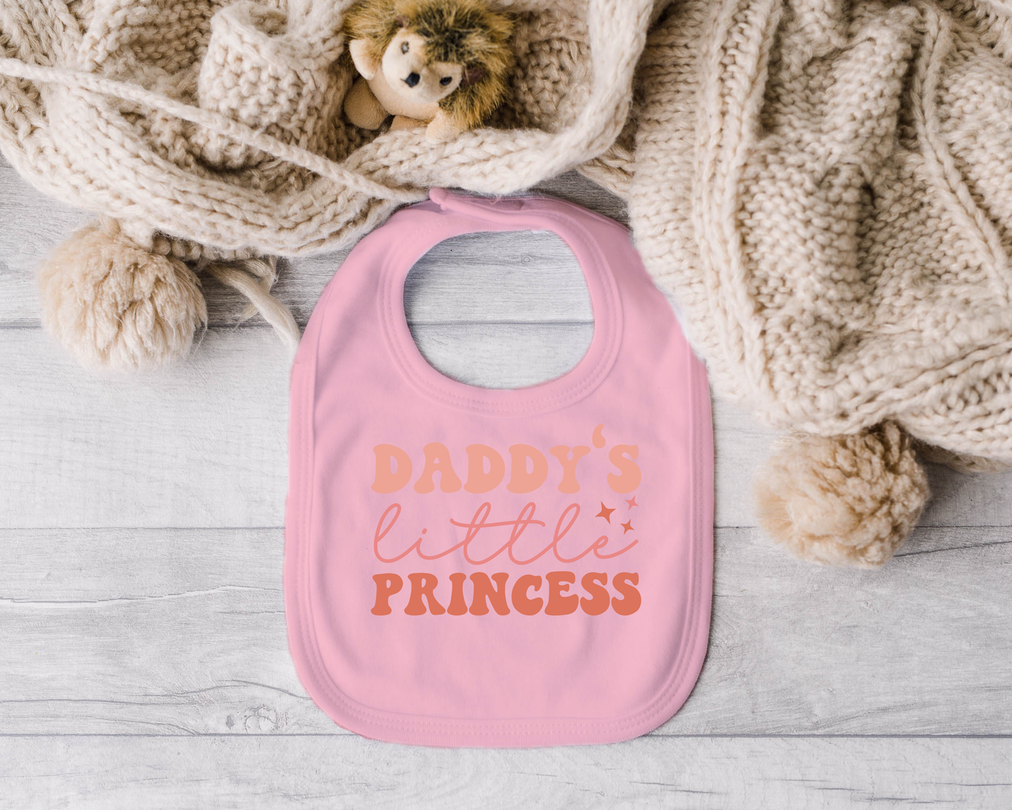 Daddy's Little Princess Bib