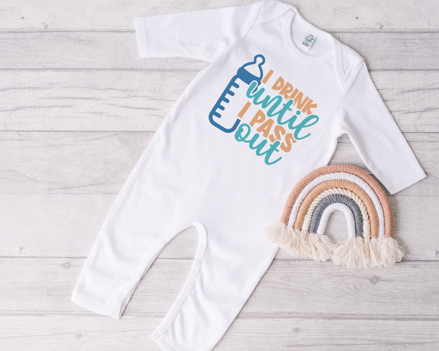 I Drink Until I Pass Out Sleepsuit