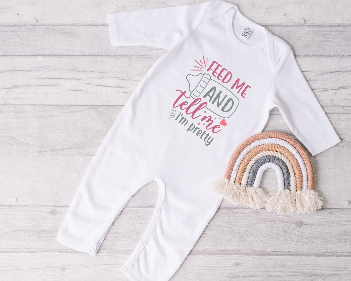 Feed Me and Tell Me I'm Pretty Sleepsuit