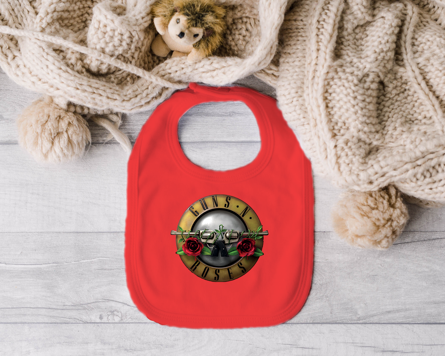 Guns n Roses Bib