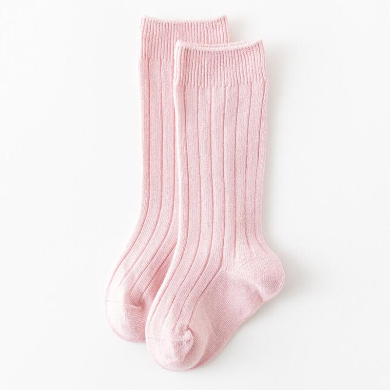 Boys And Girls Cotton Knee High Socks