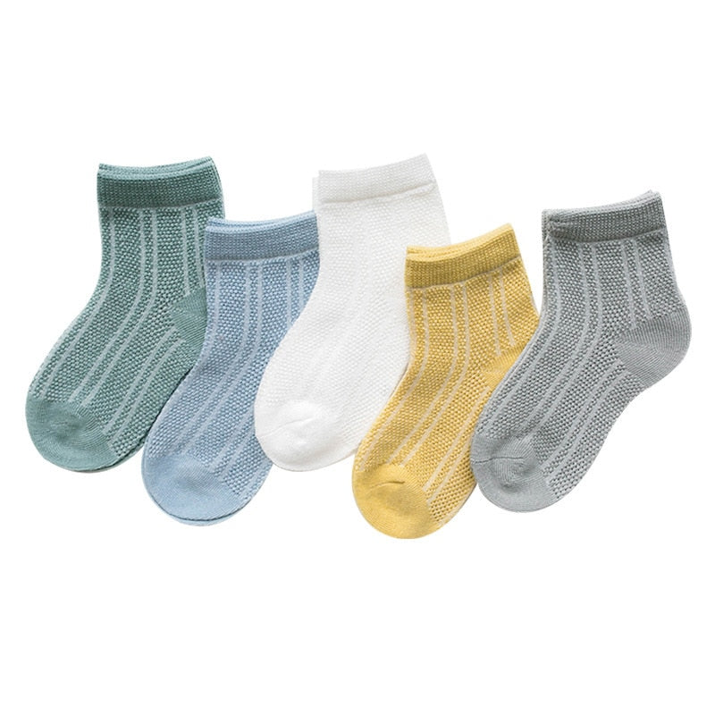 5 Pairs Infant Baby Socks