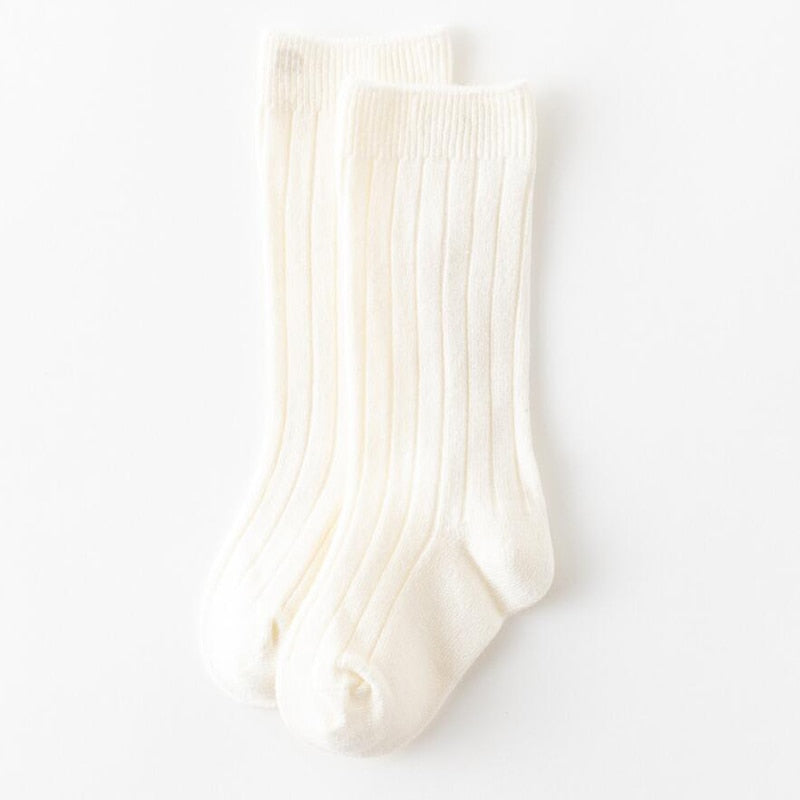 Boys And Girls Cotton Knee High Socks