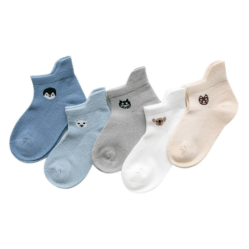 5 Pairs Infant Baby Socks