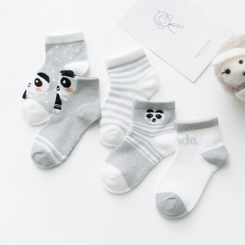 5 Pairs Infant Baby Socks
