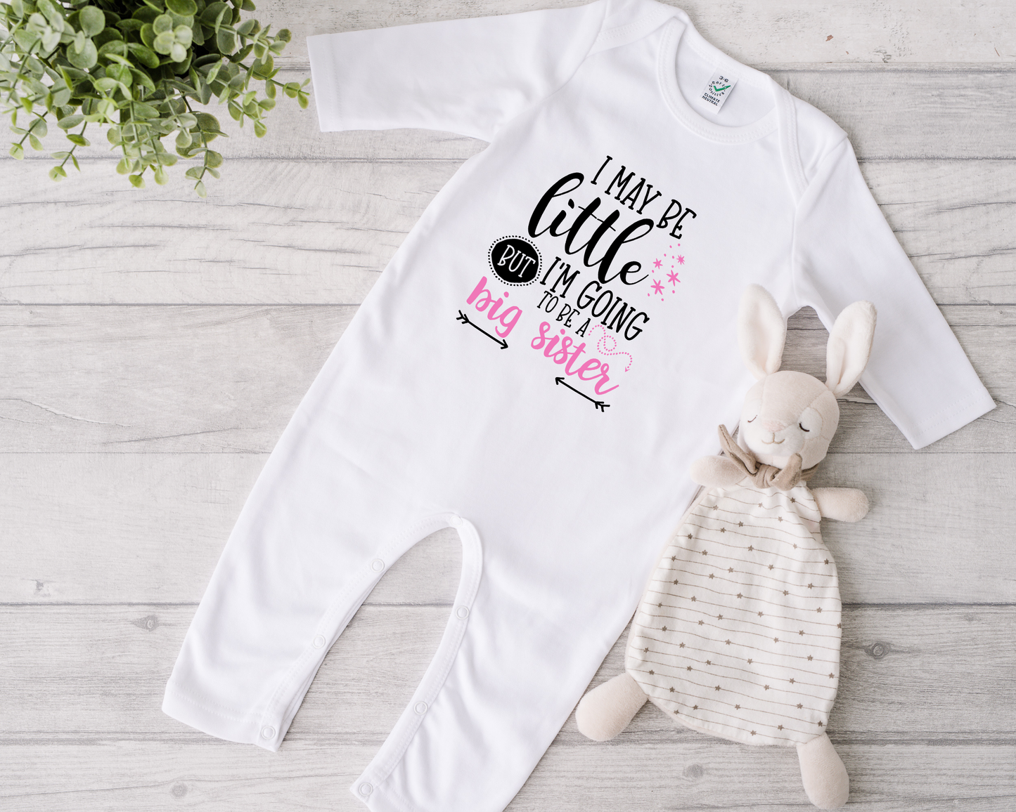 I May Be Little But I Am Going To Be A Big Sister