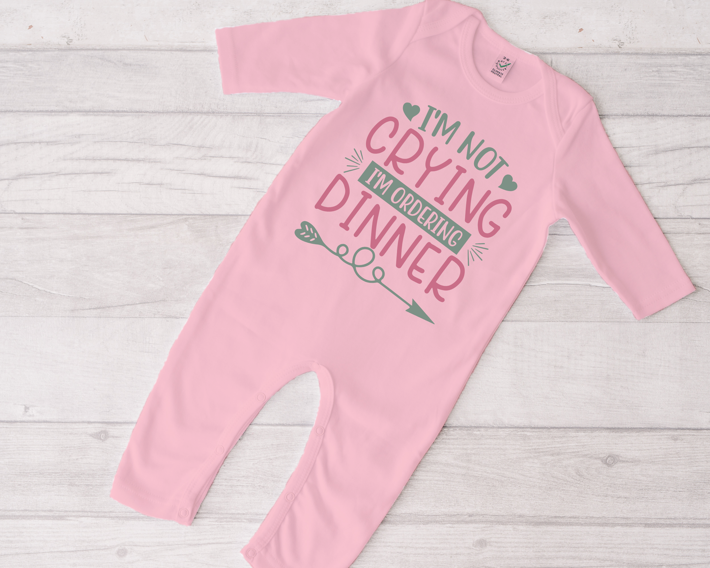 I'm Not Crying, I'm Ordering Dinner Sleepsuit