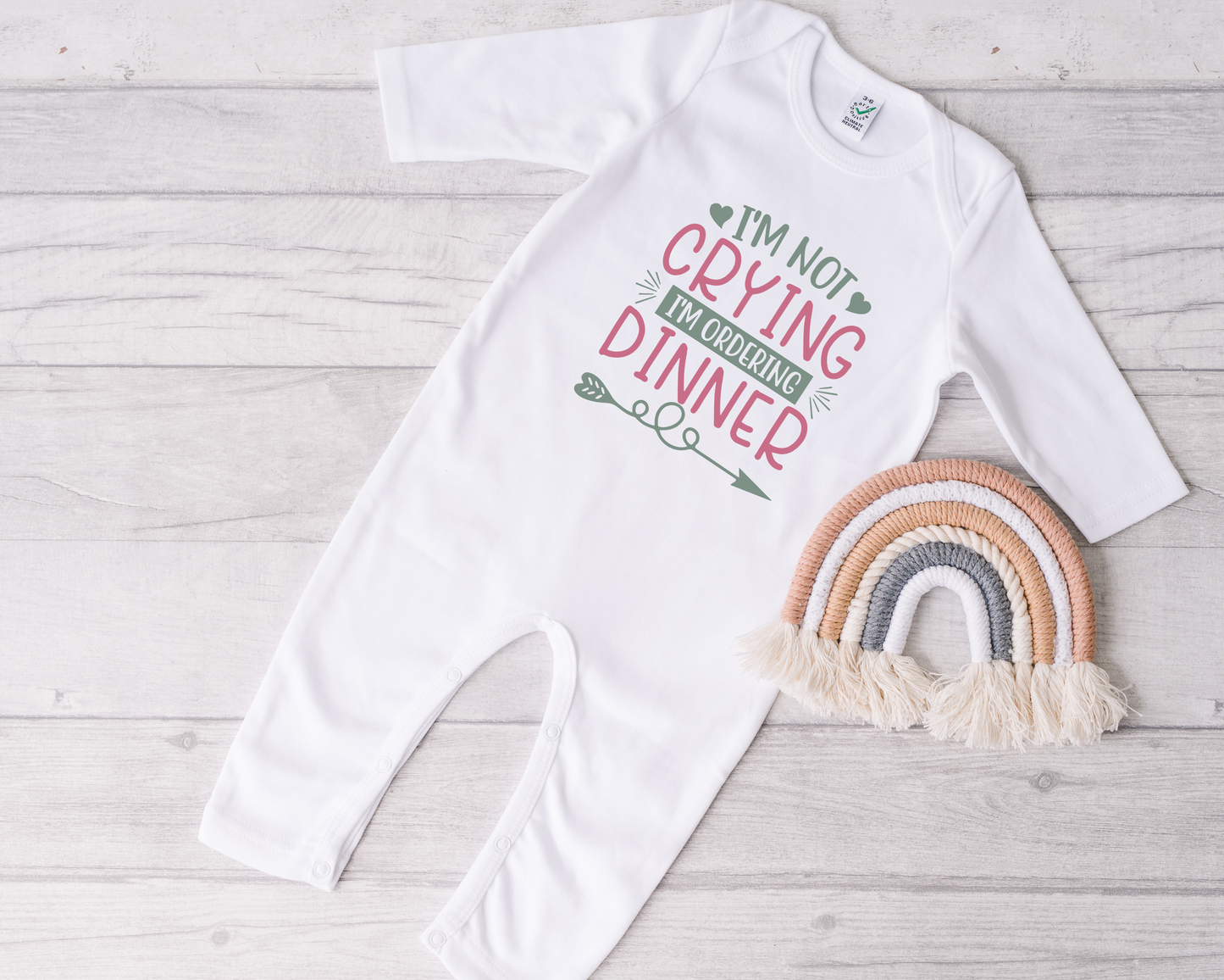 I'm Not Crying, I'm Ordering Dinner Sleepsuit