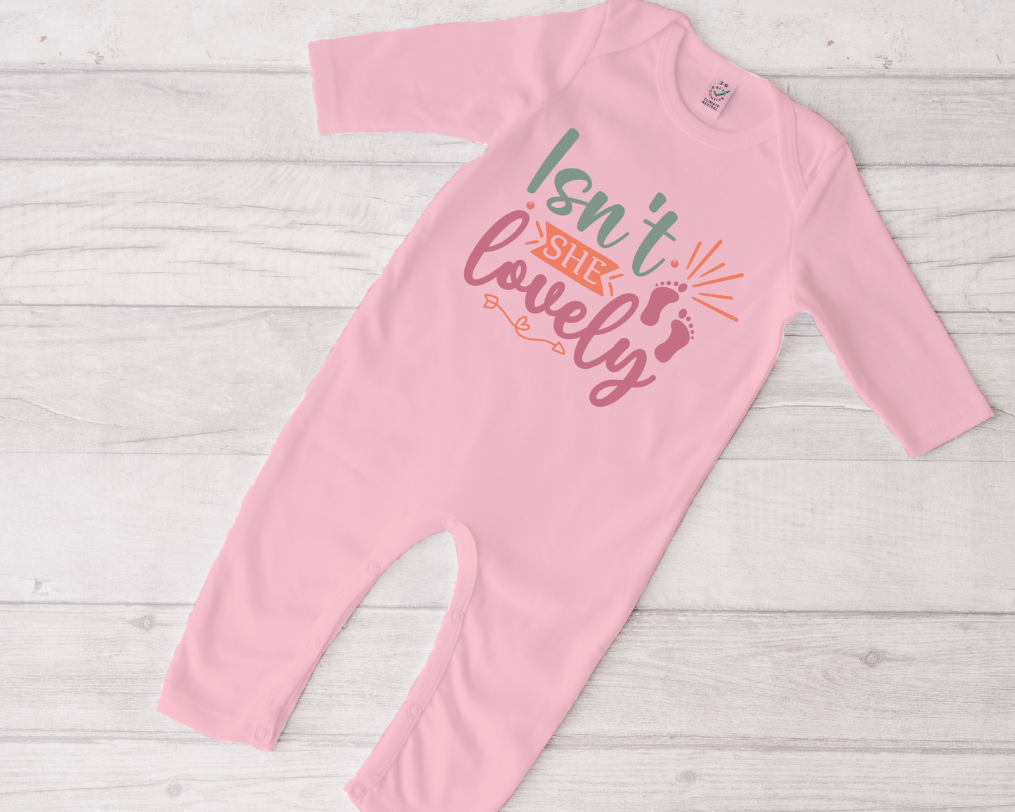 Isn't She Lovely Sleepsuit