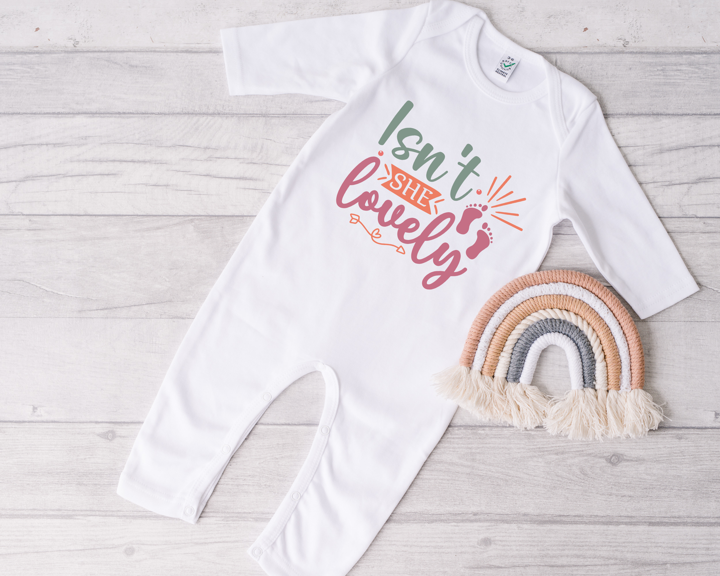 Isn't She Lovely Sleepsuit