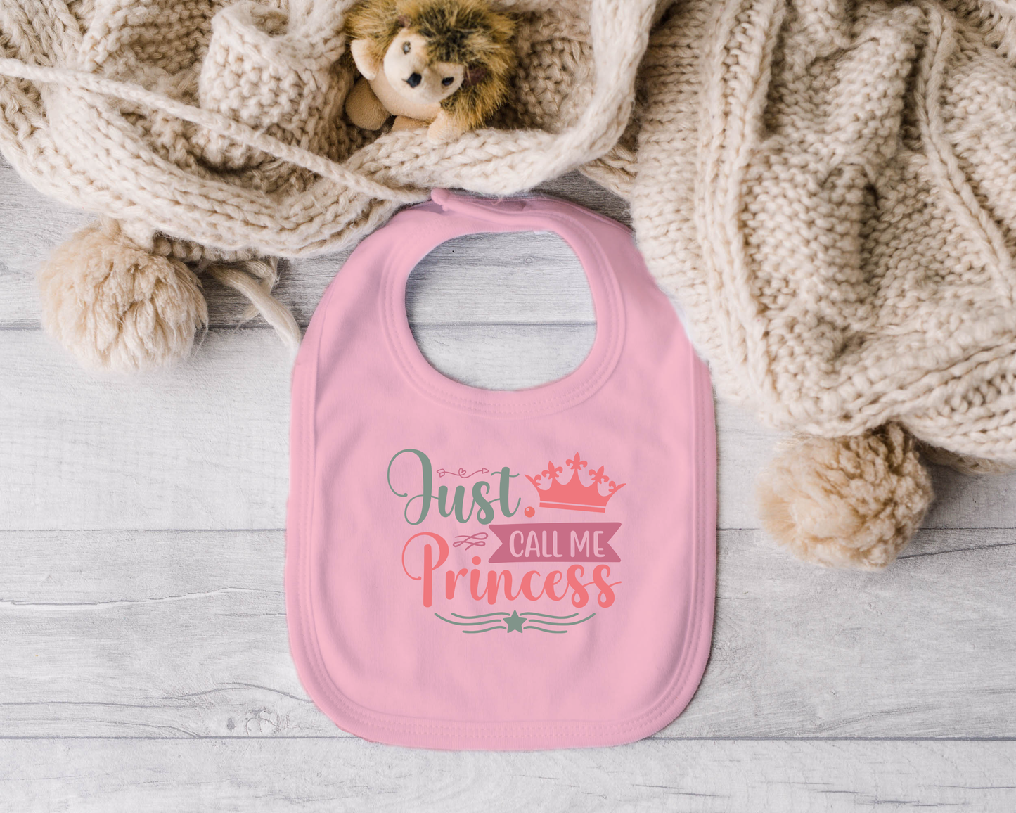 Just Call Me Princess Bib