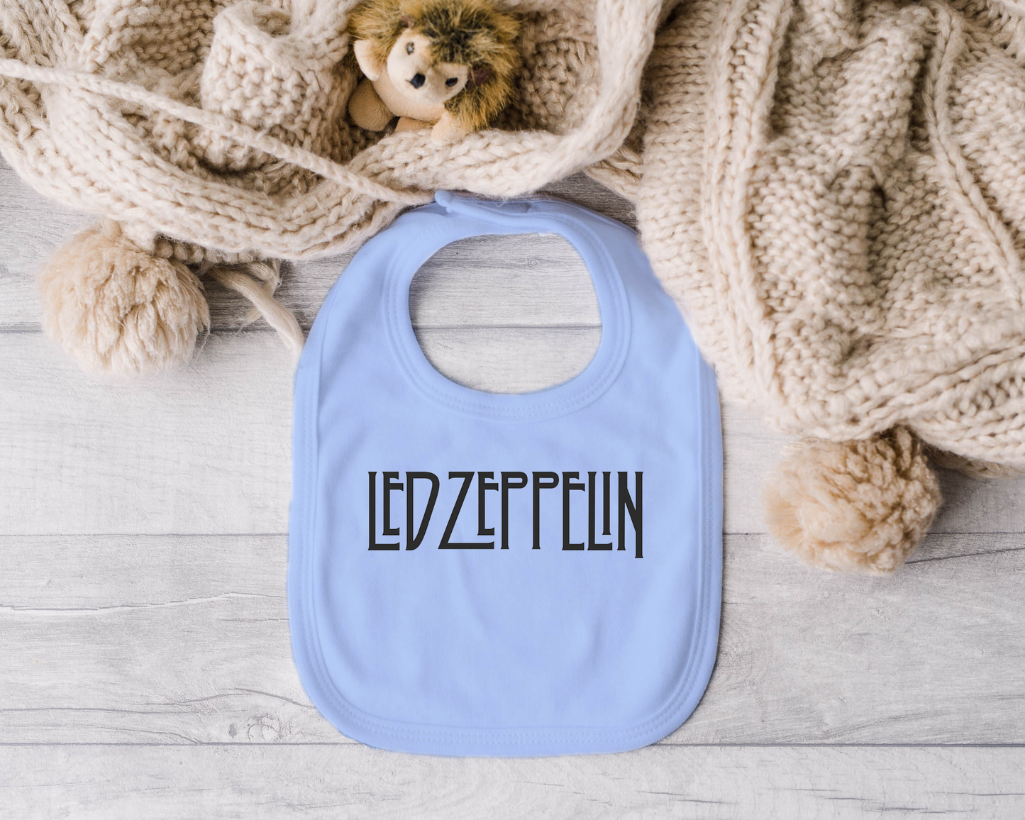 Led Zeppelin Bib