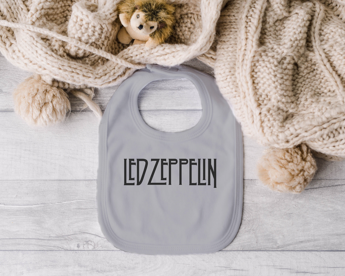 Led Zeppelin Bib