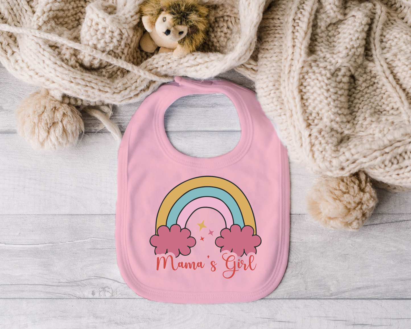 Mamas Girl Bib