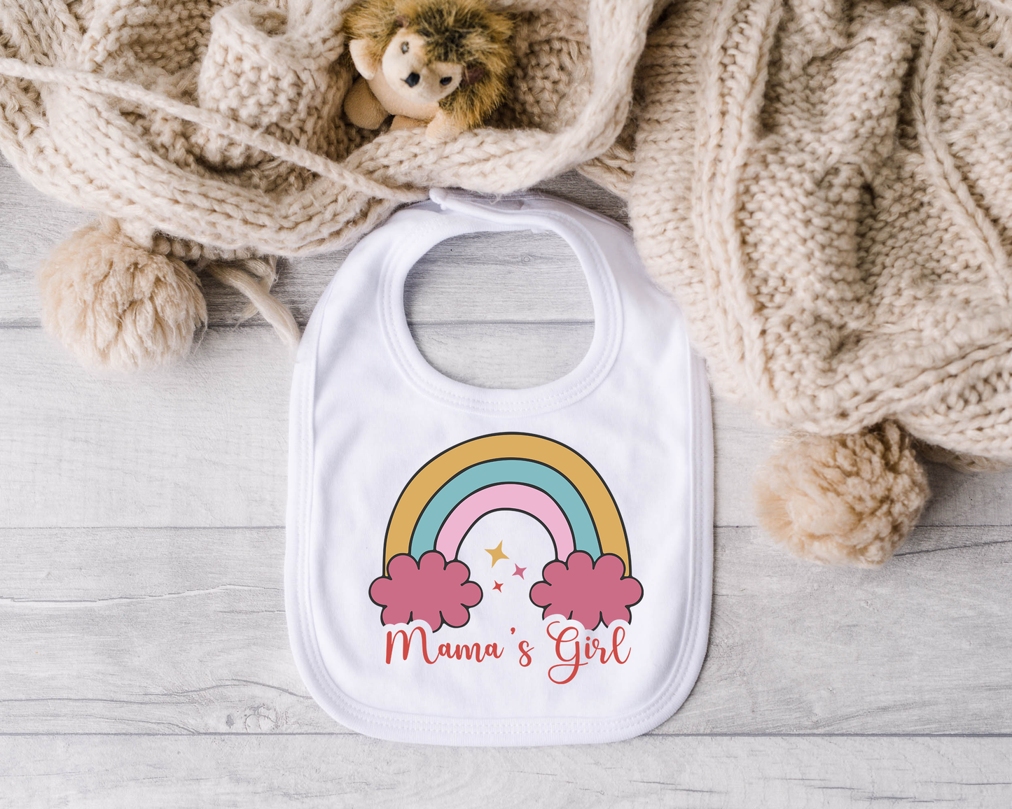 Mamas Girl Bib
