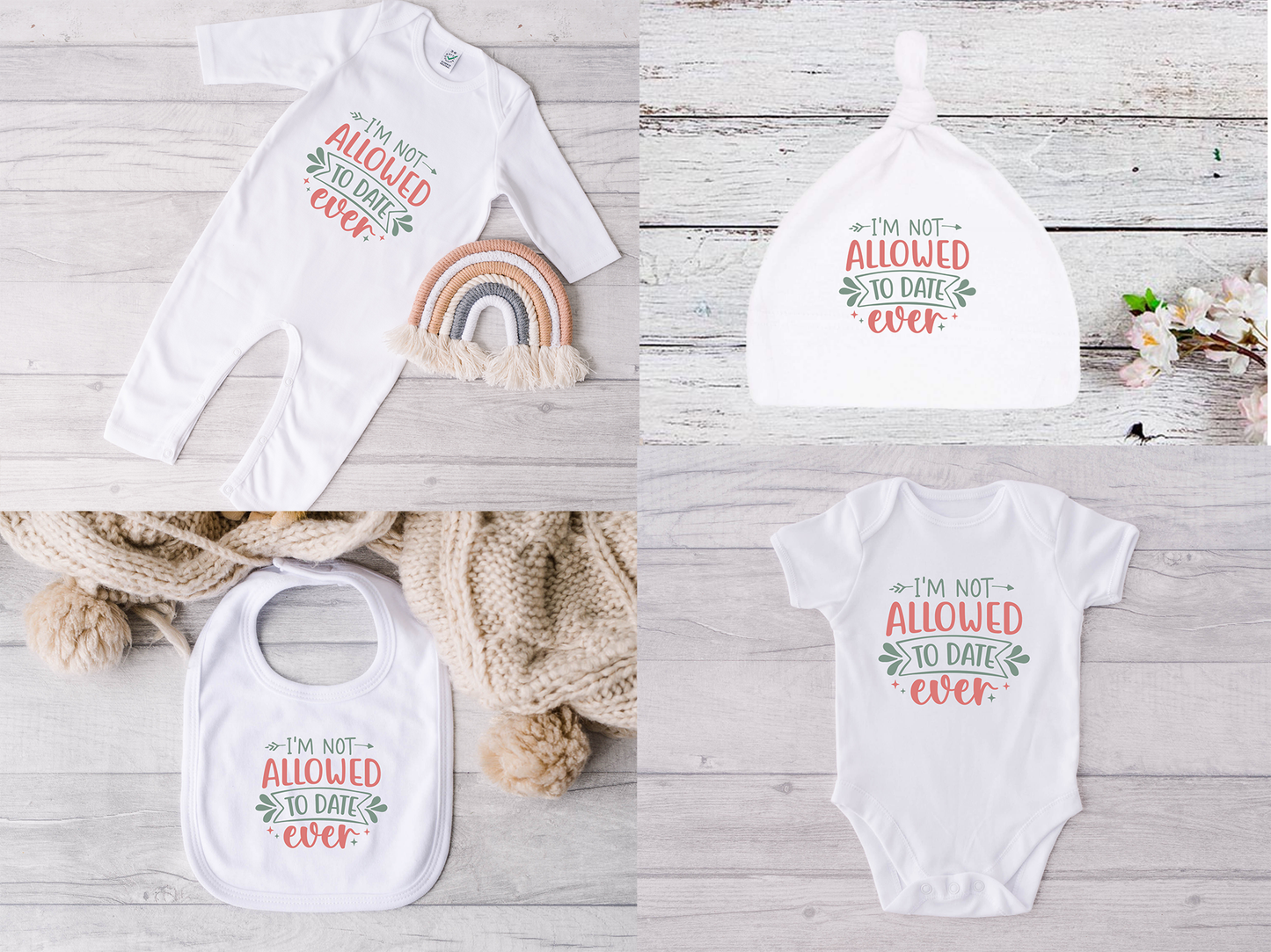 Cute Slogan Bundle Sets