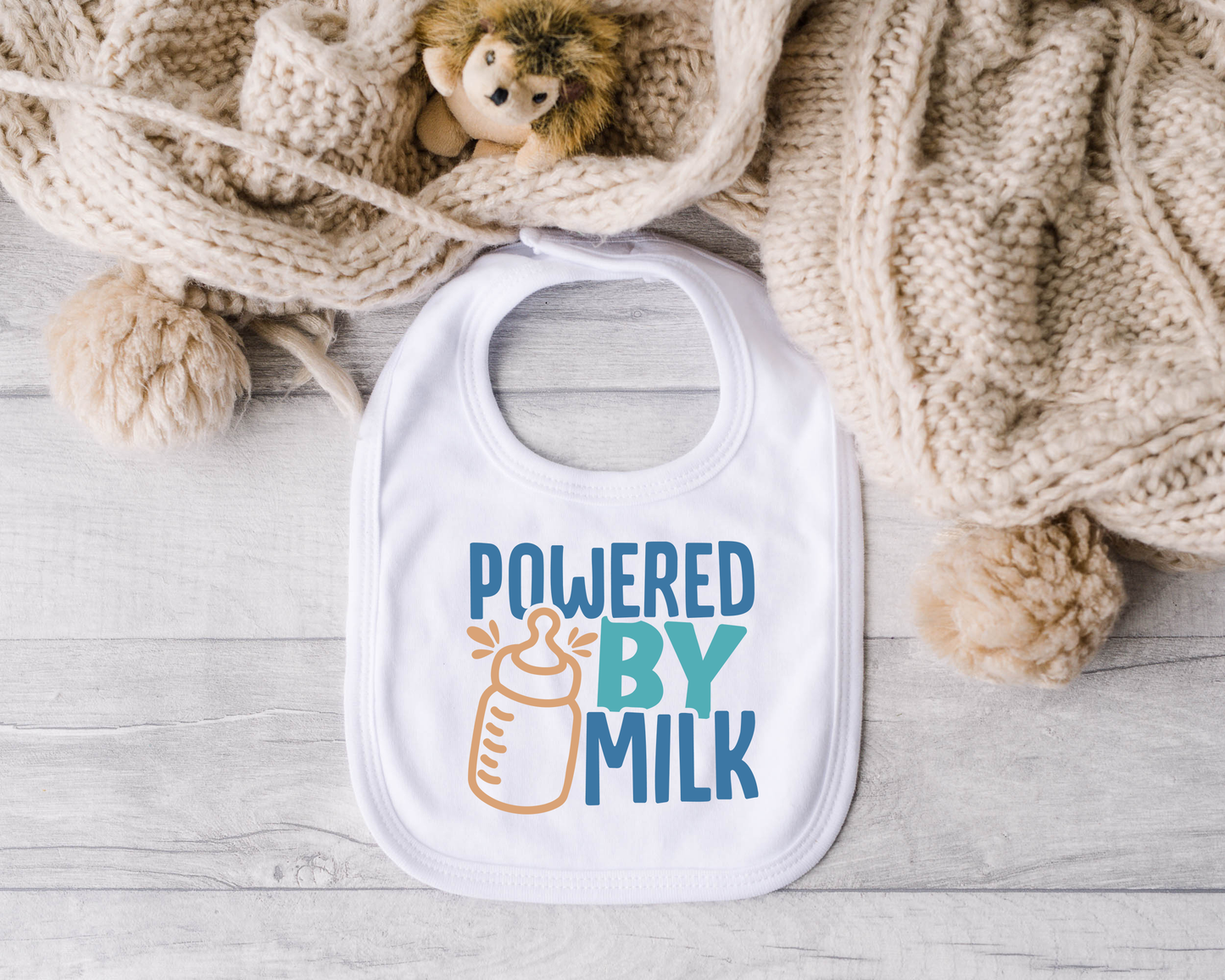 Powered By Milk Bib