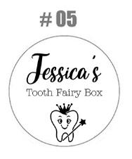 Personalised Tooth Fairy Wooden Box