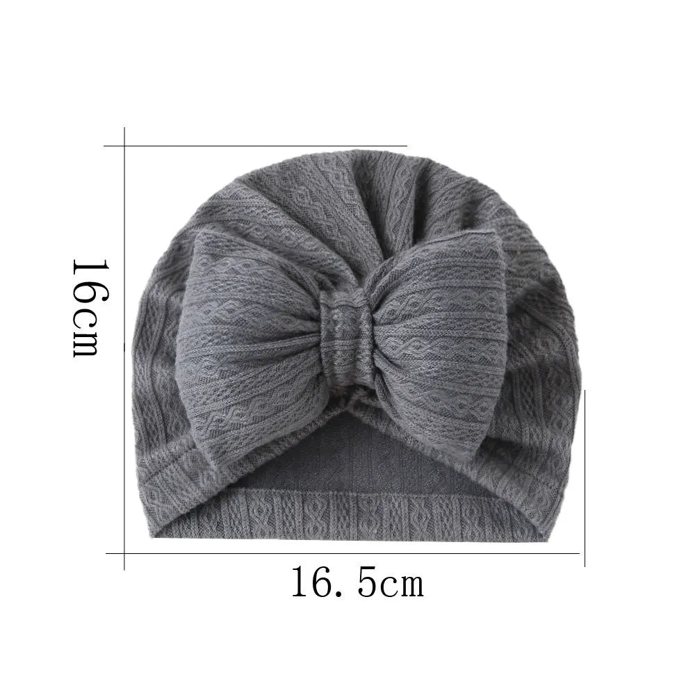 Bowknot Knitted Baby Hat
