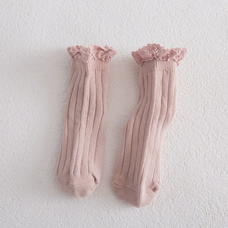Girls' Lace Ankle Socks