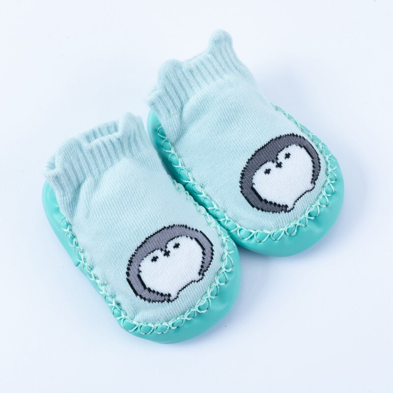 Baby Non Slip Cartoon Socks With Rubber Soles