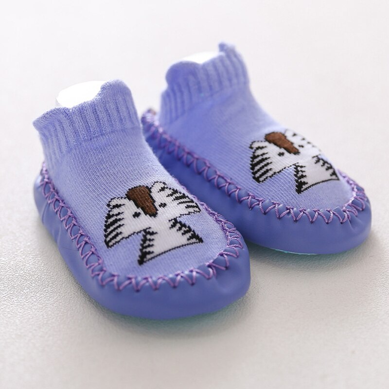 Baby Non Slip Cartoon Socks With Rubber Soles