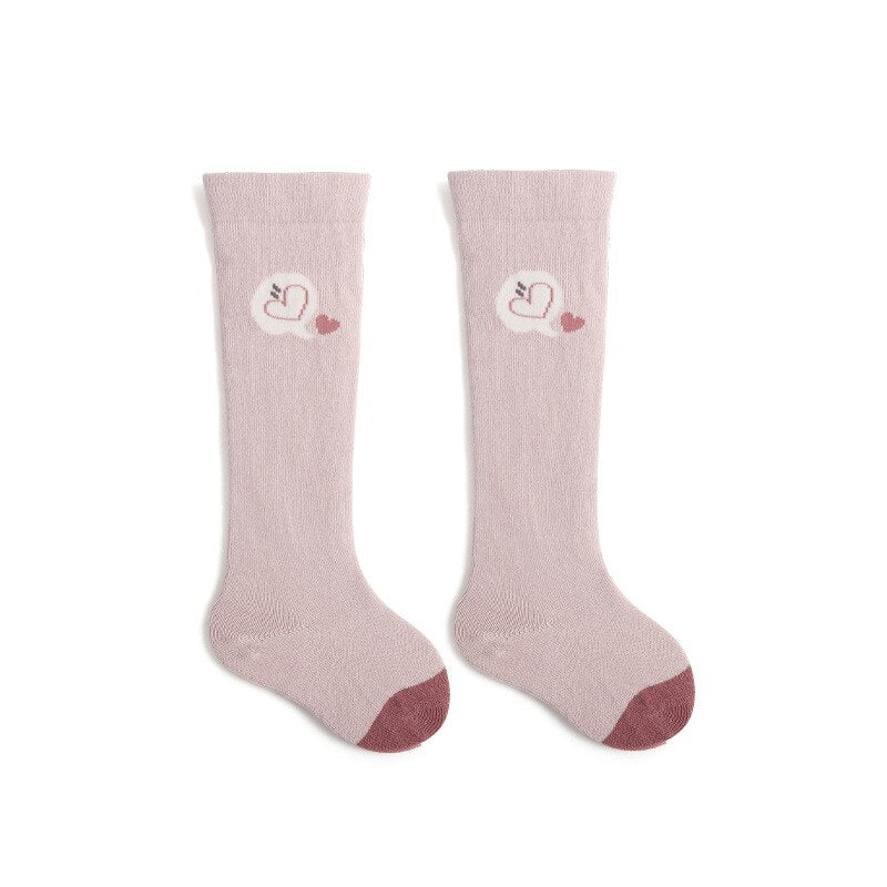 Knee High Soft Cotton Socks