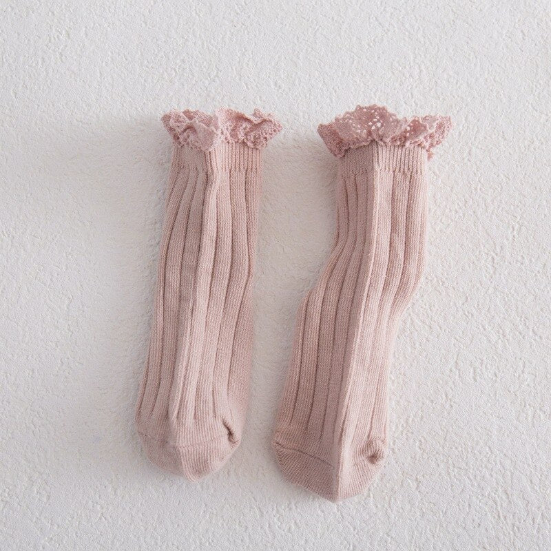 Girls' Lace Ankle Socks