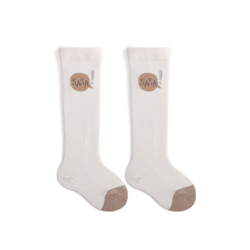 Knee High Soft Cotton Socks