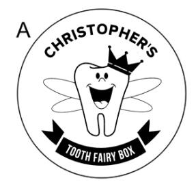 Personalised Tooth Fairy Wooden Box