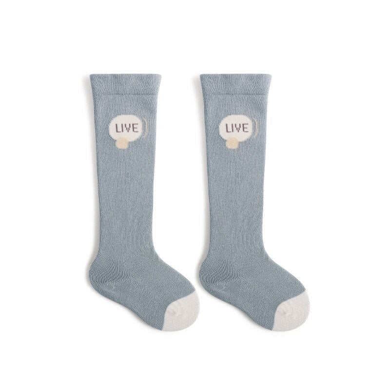 Knee High Soft Cotton Socks