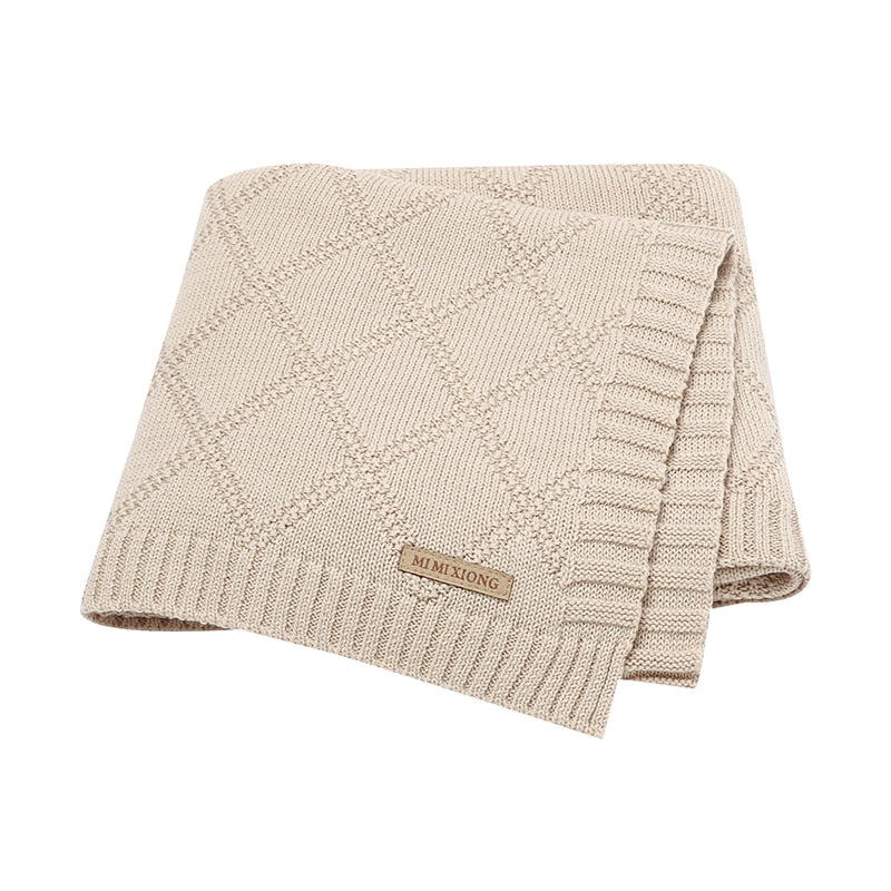 Super Soft knitted Swaddle Blanket
