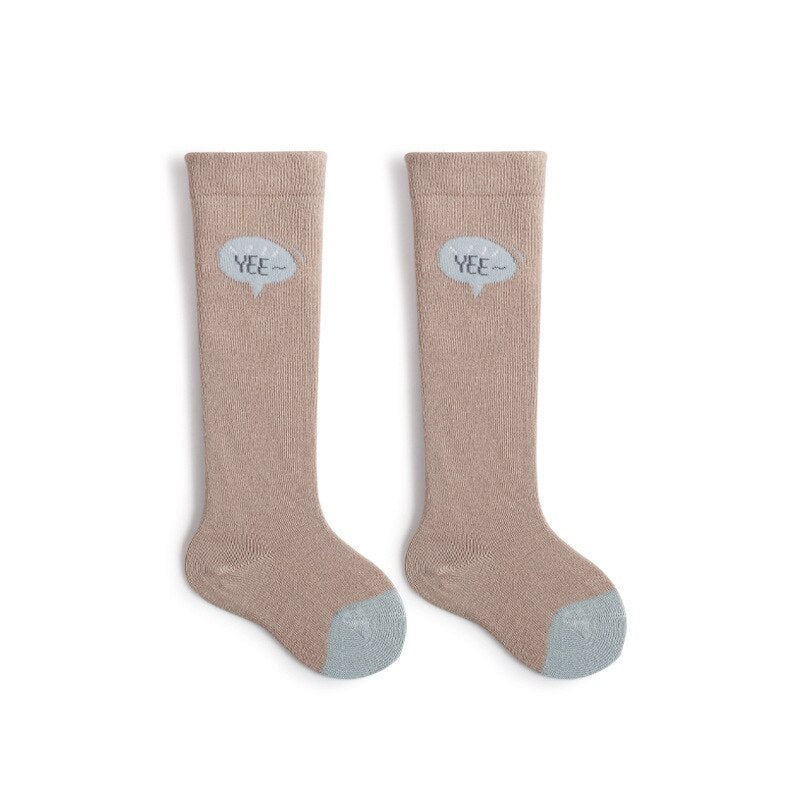 Knee High Soft Cotton Socks