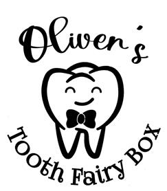 Personalised Tooth Fairy Wooden Box