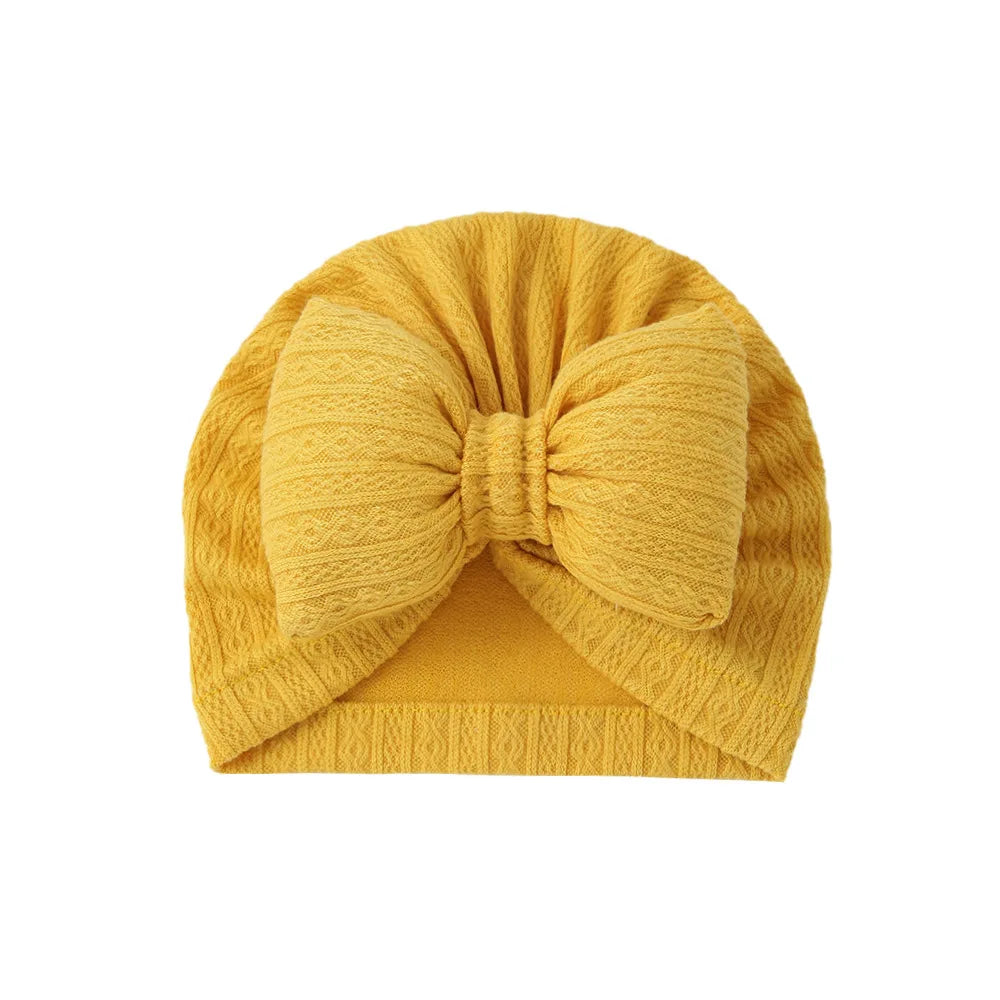 Bowknot Knitted Baby Hat