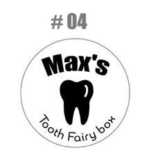 Personalised Tooth Fairy Wooden Box