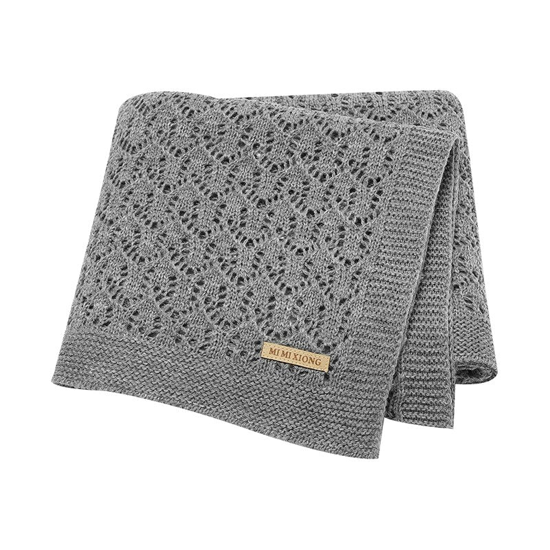 Super Soft knitted Swaddle Blanket