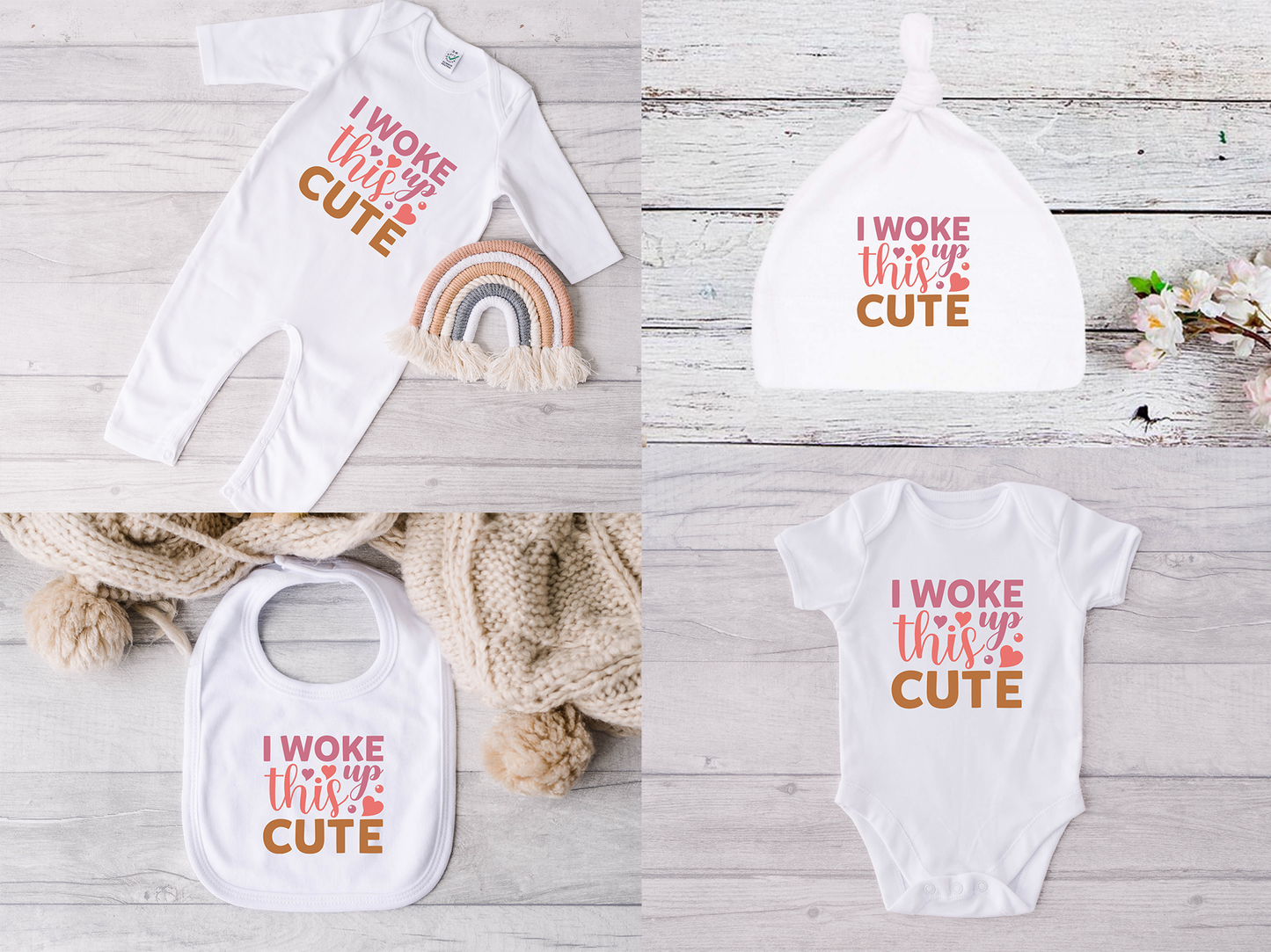 Cute Slogan Bundle Sets