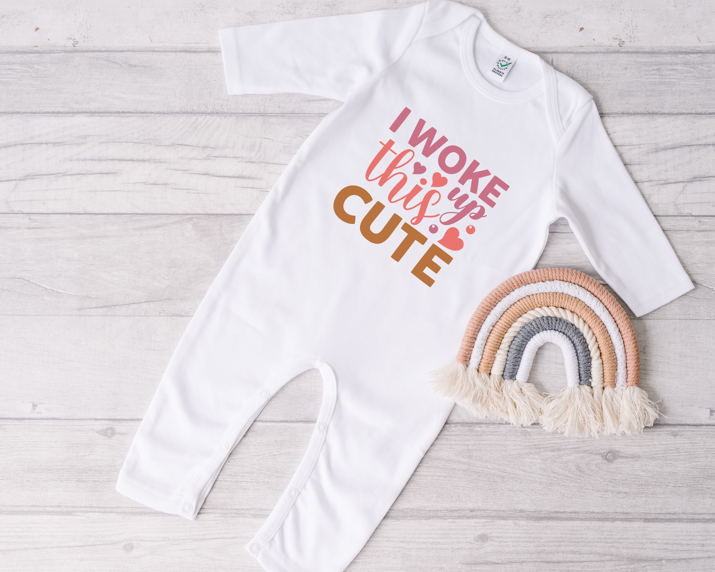 I Woke Up This Cute Sleepsuit