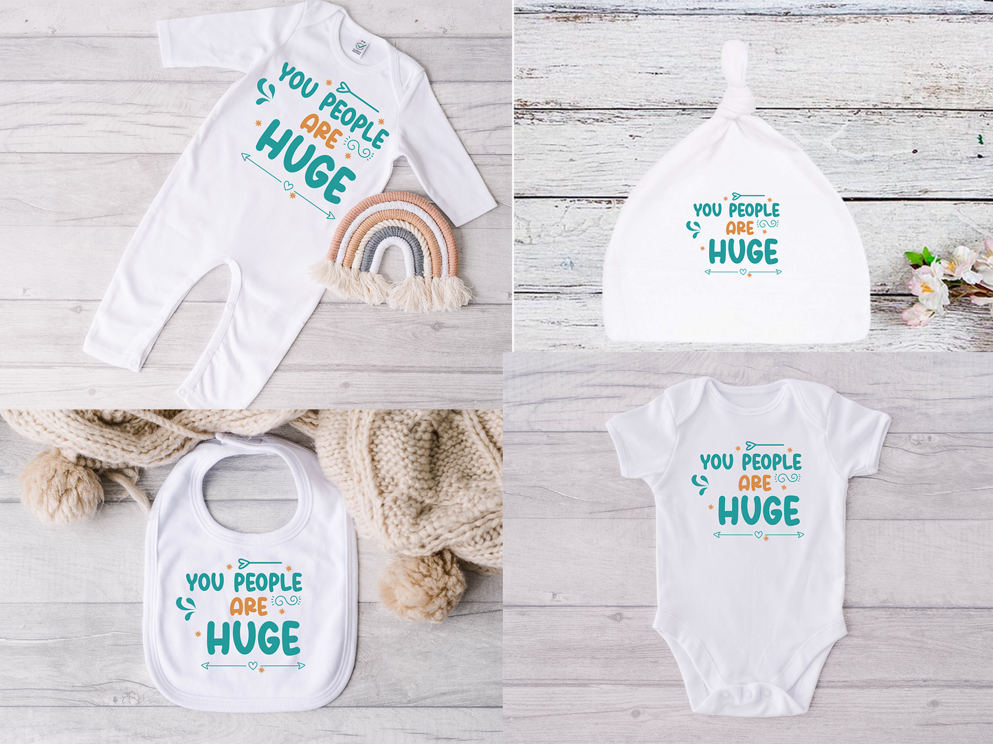 Cute Slogan Bundle Sets