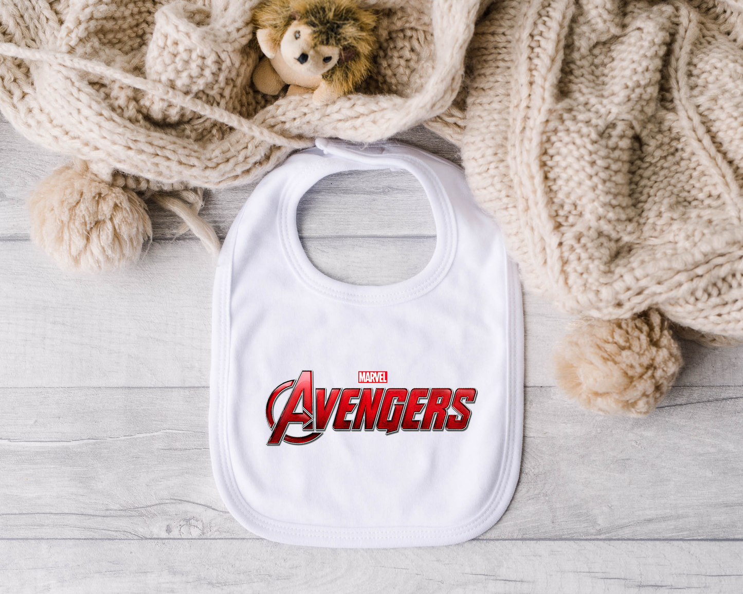 Avengers Bib