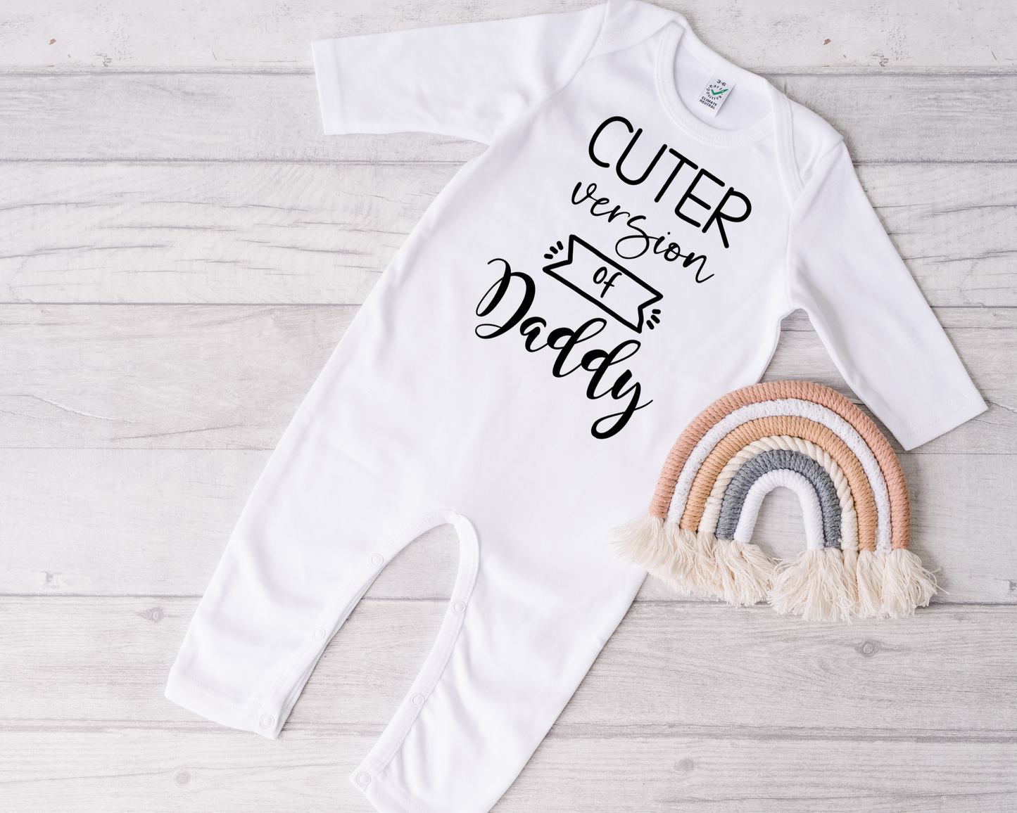 Cuter Version of Daddy Sleepsuit