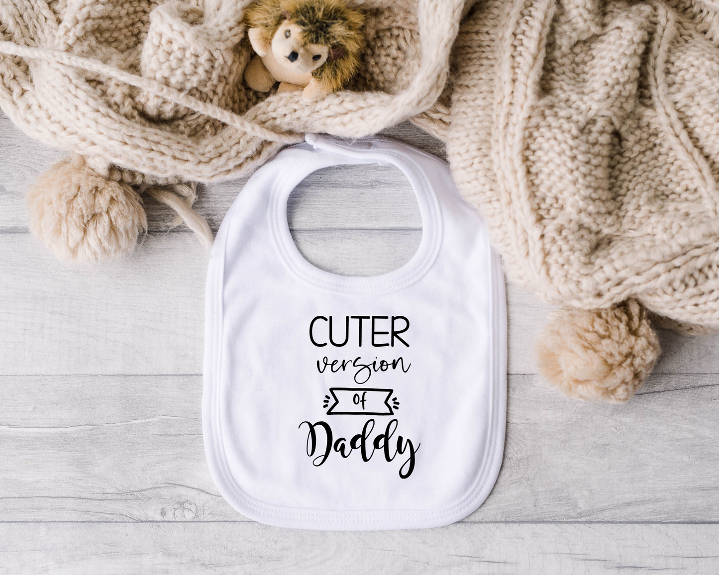 Cuter Version of Daddy Bib