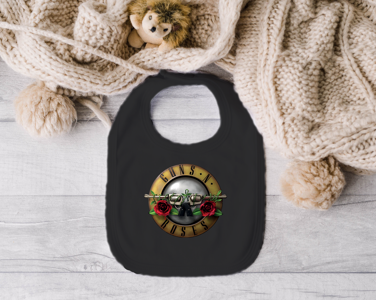 Guns n Roses Bib