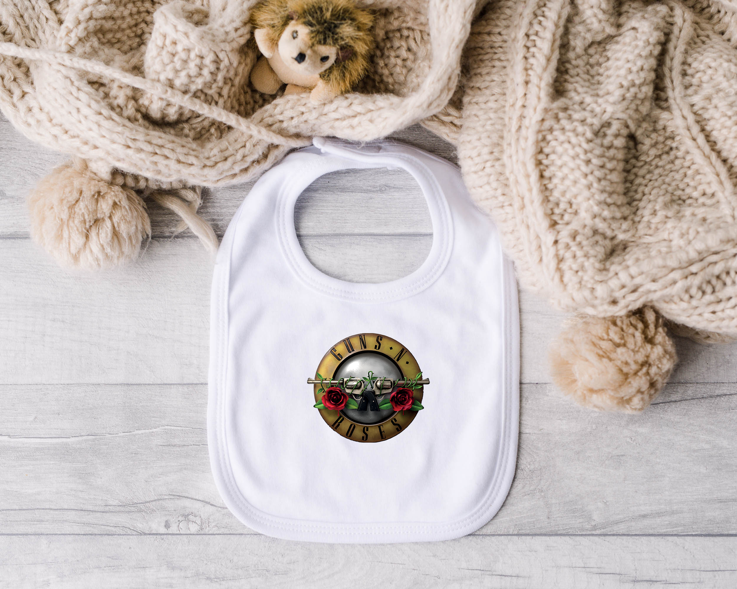 Guns n Roses Bib